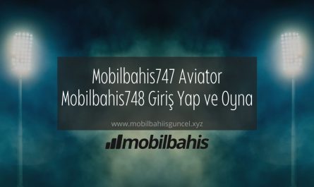 Mobilbahis747 Aviator