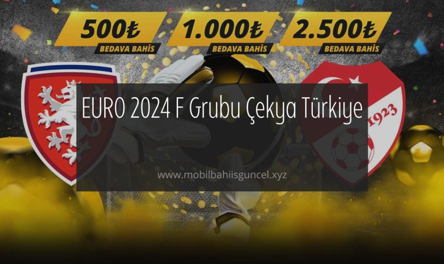 EURO 2024 F Grubu Çekya Türkiye